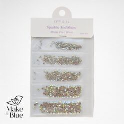 Strass deco de uñas tornasol 1200pcs - City Girl