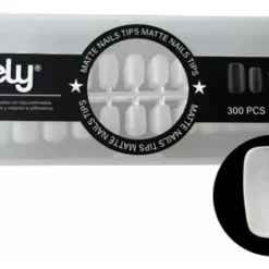 Tips soft gel cuadrados matte x300pc - Mely