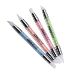 Set de pinceles de silicona doble punta x4 - Cherimoya