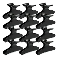 Separadores plásticos o broches de peluqueria x 12unidades