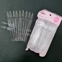 Uñero abanico transparente biselado - Paris Night