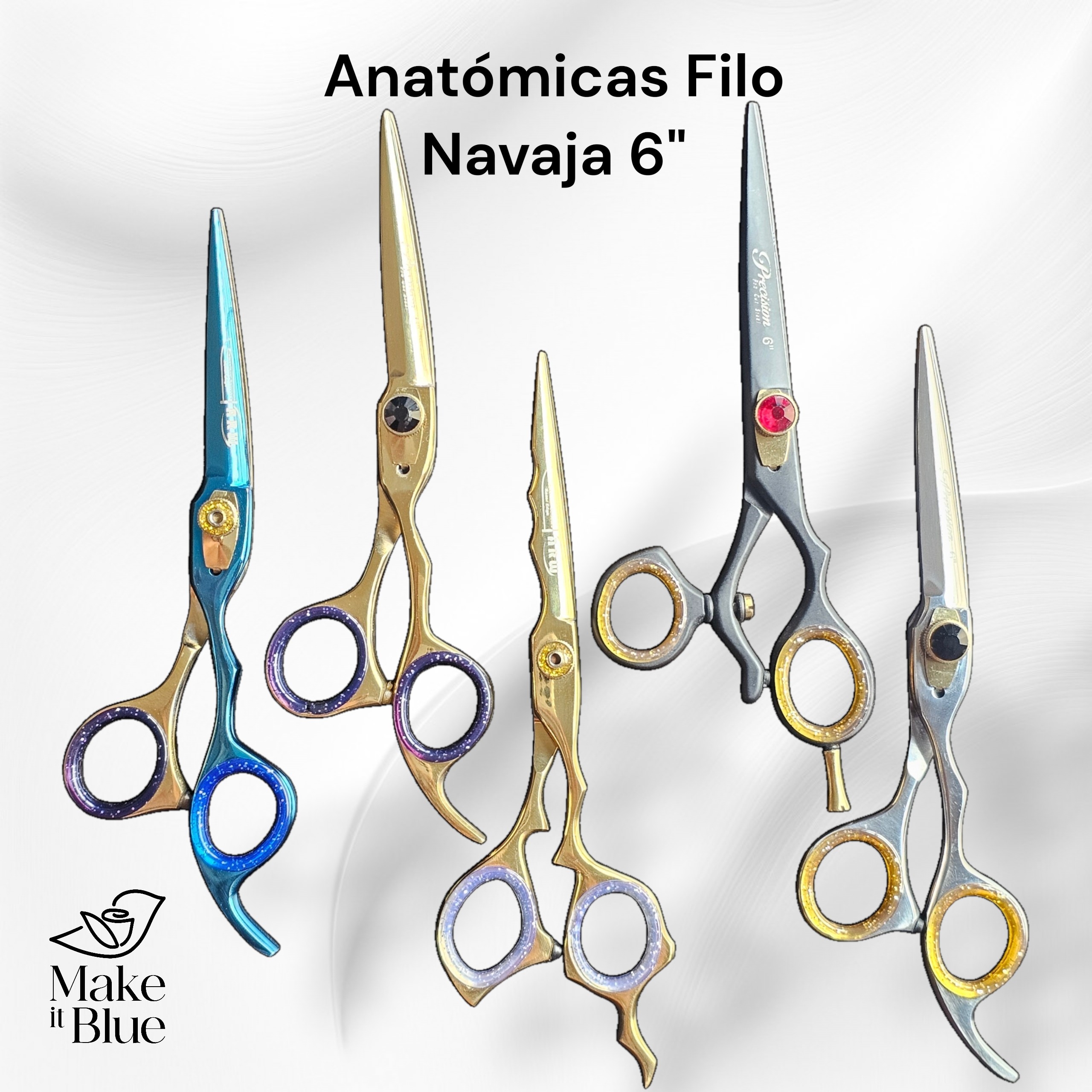 Tijera Anatomica Filo Navaja 6''