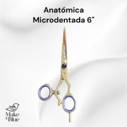 Tijera Anatomica Microdentada 6''