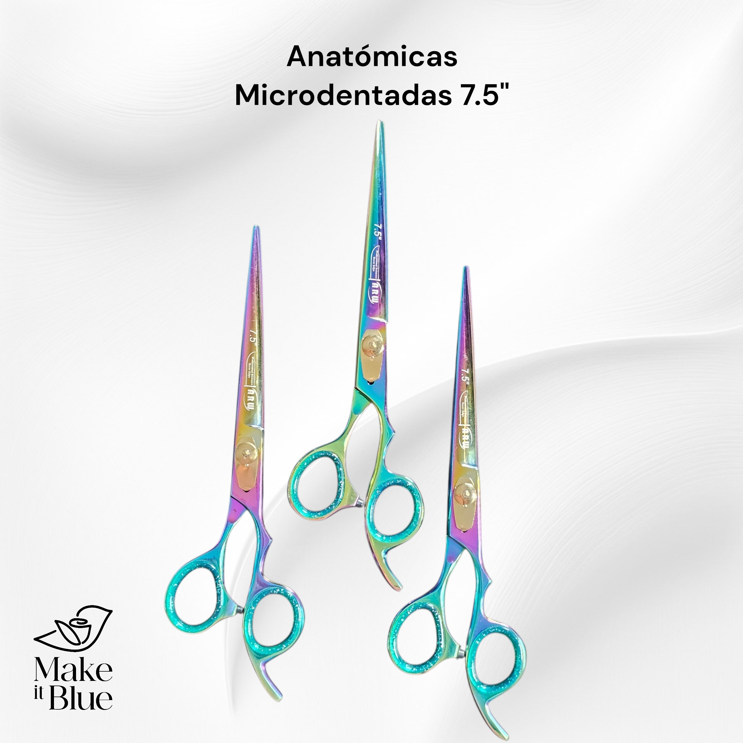 Tijera Anatomica Microdentada 7.5''